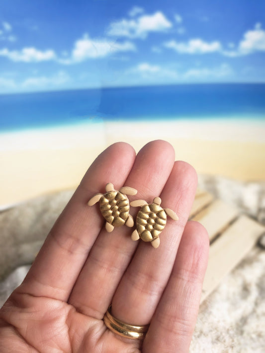 The Sloane | Stud Earrings | Under the Sea | Polymer Clay Earrings | Gift to Her