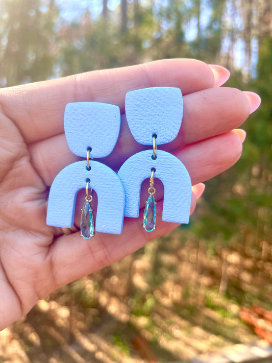 The Loreen | Dangle Earrings | Earrings | Polymer Clay Earrings | Soft Bloom