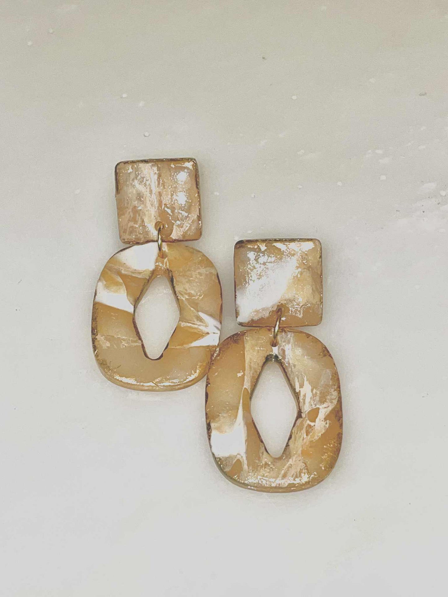 The Ivara | Dangle Earrings | Marea Blanca | Polymer Clay Earrings | Gift to Her