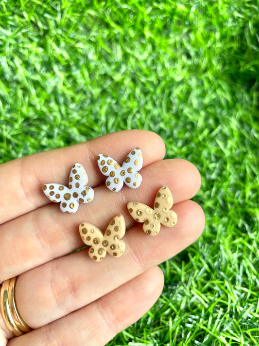 The Prisca | Tiny Apricot Earrings | Earrings | Polymer Clay Earrings | He is Risen