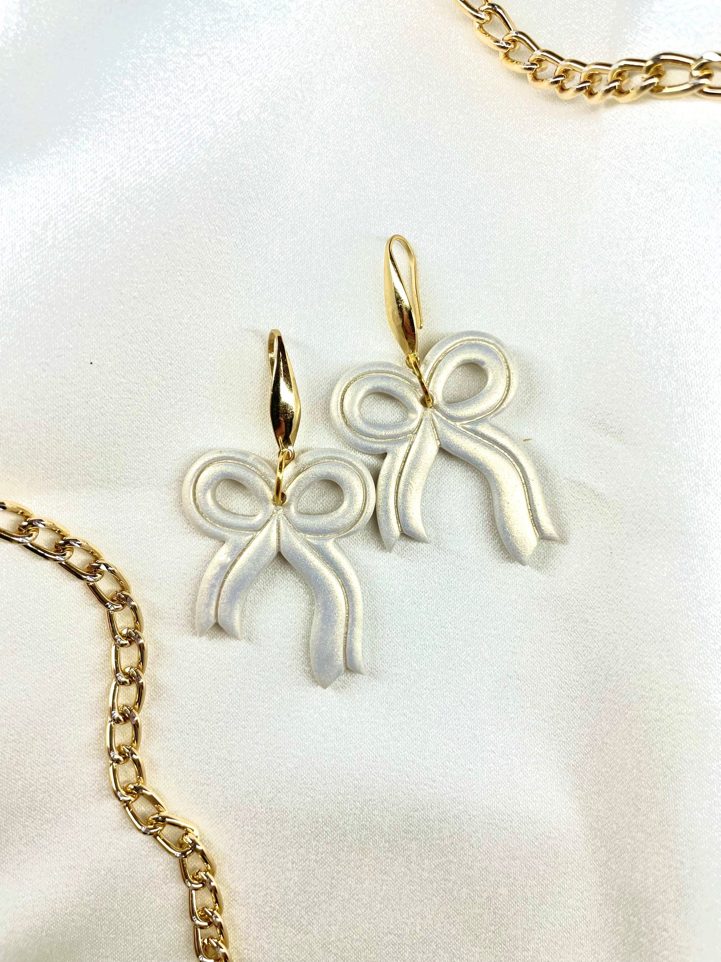 The Isolde | Dangle Earrings | True Contrast | Polymer Clay Earrings | Gift to Her