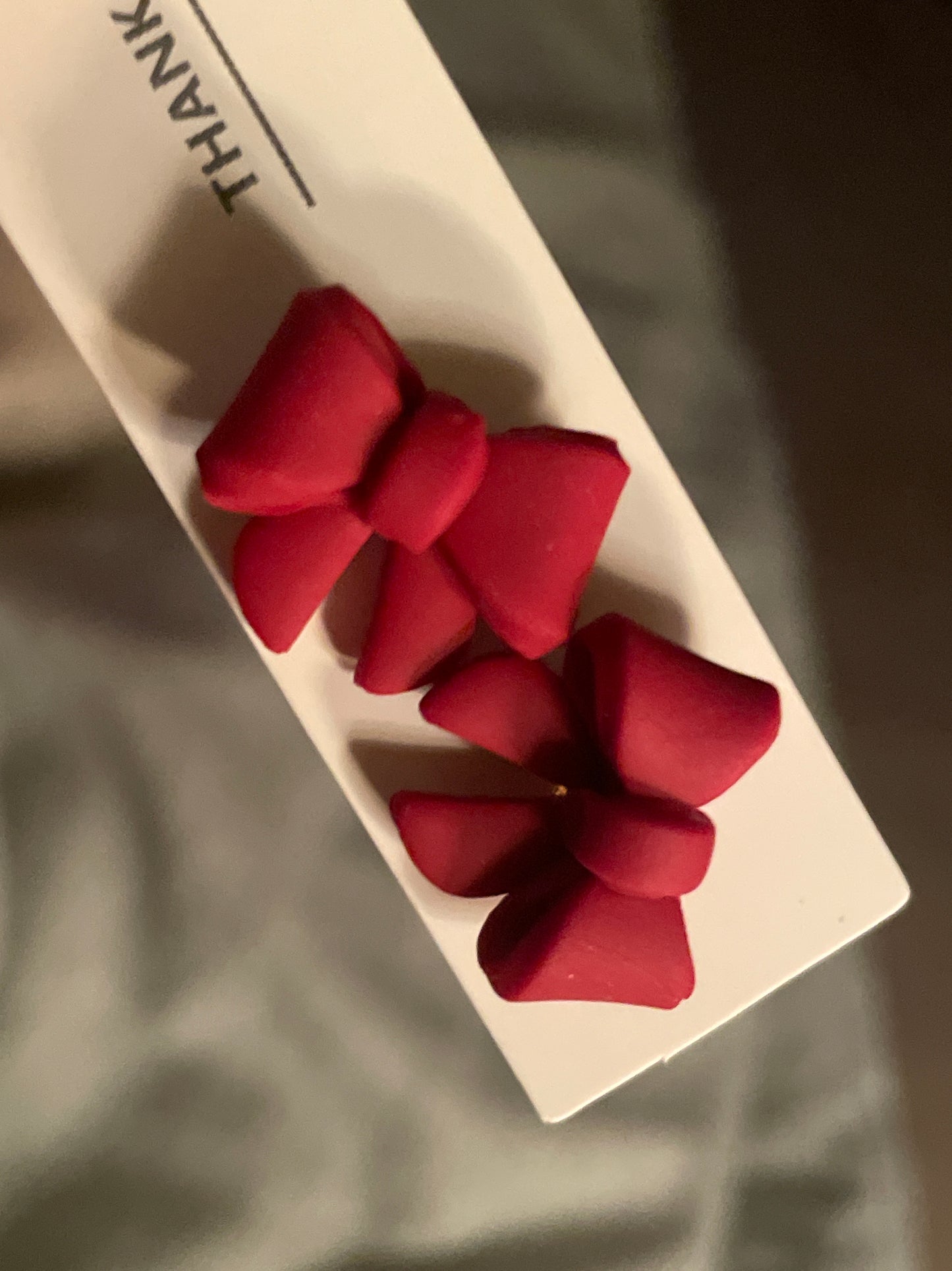 The Eulalia | Stud Earrings | Polymer Clay Earrings | Christmas