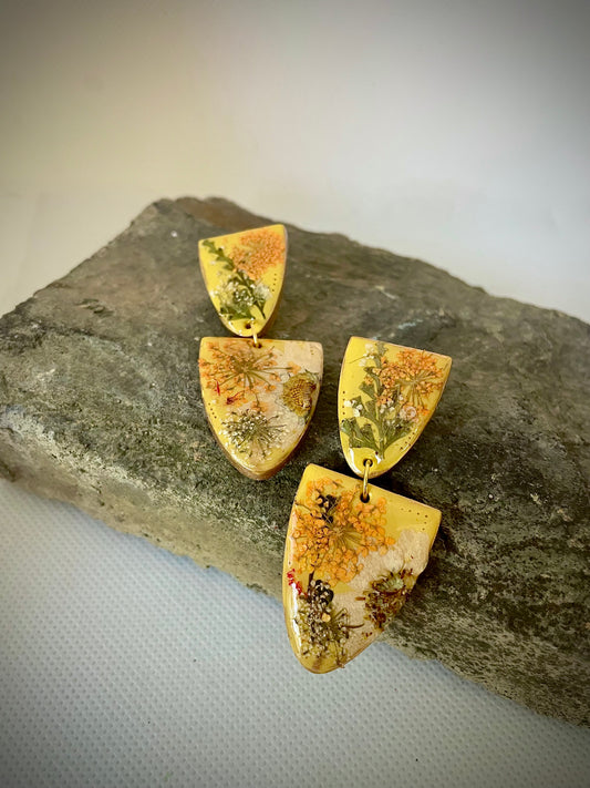 The Renae | Dangle Earrings | Earrings | Polymer Clay Earrings | Soft Bloom