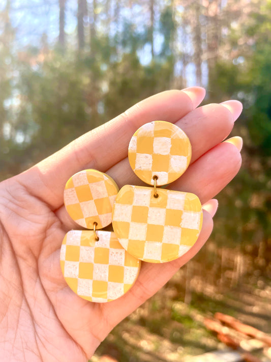 The Donelle | Dangle Earrings | Earrings | Polymer Clay Earrings | Soft Bloom