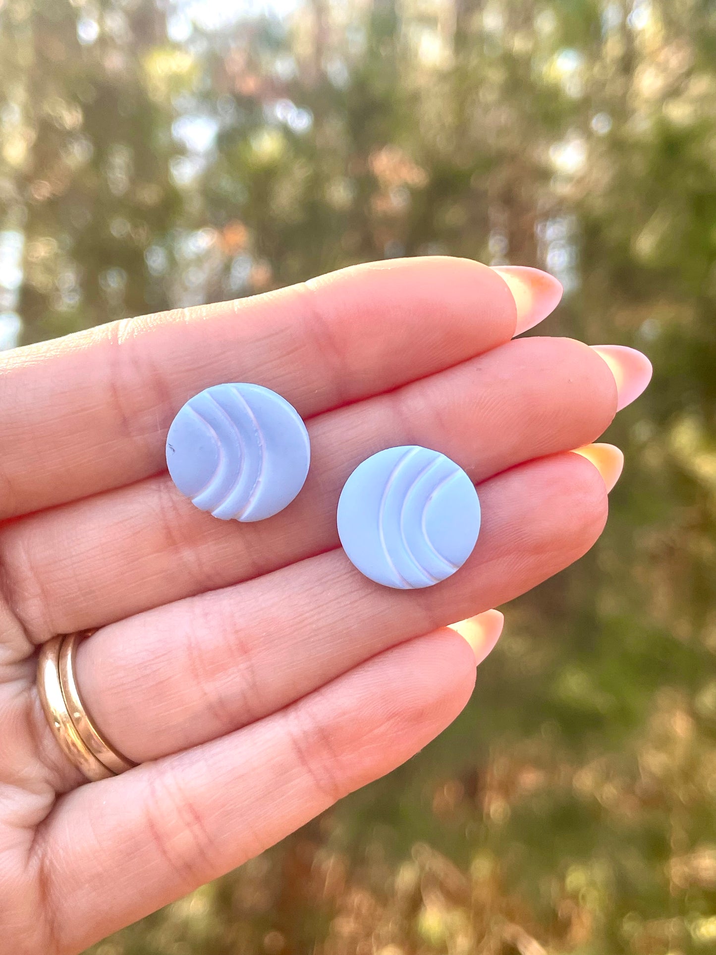 The Lenora | Stud Earrings | Earrings | Polymer Clay Earrings | Soft Bloom