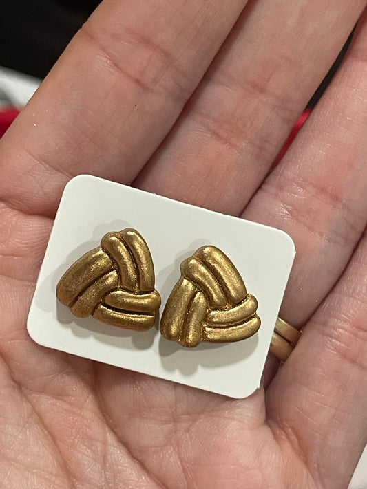 The Liora | Stud Earrings | Blue Terra | Polymer Clay Earrings | Gift to Her