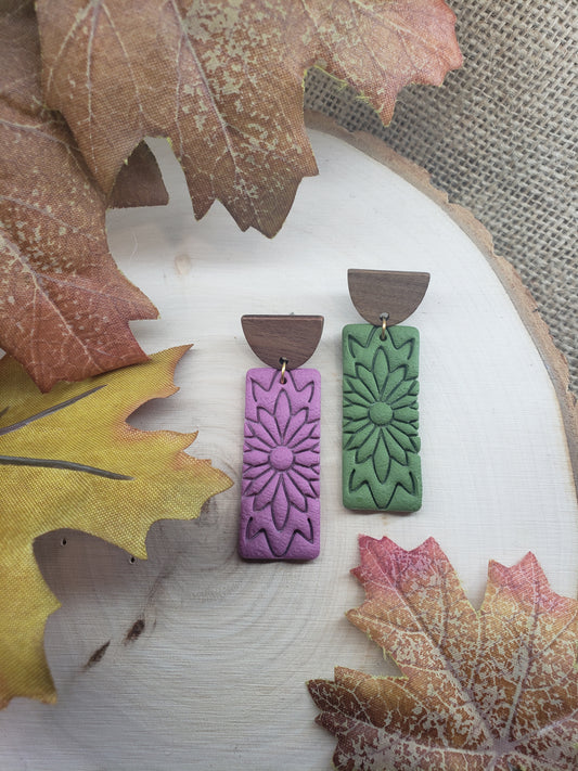 The Marguerite | Dangle Earrings | Earrings | Polymer Clay Earrings | Gift for Her
