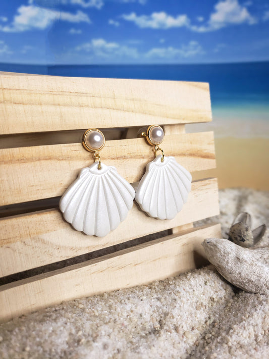The Scottie | Dangle Earrings | Under the Sea | Polymer Clay Earrings | Gift to Her