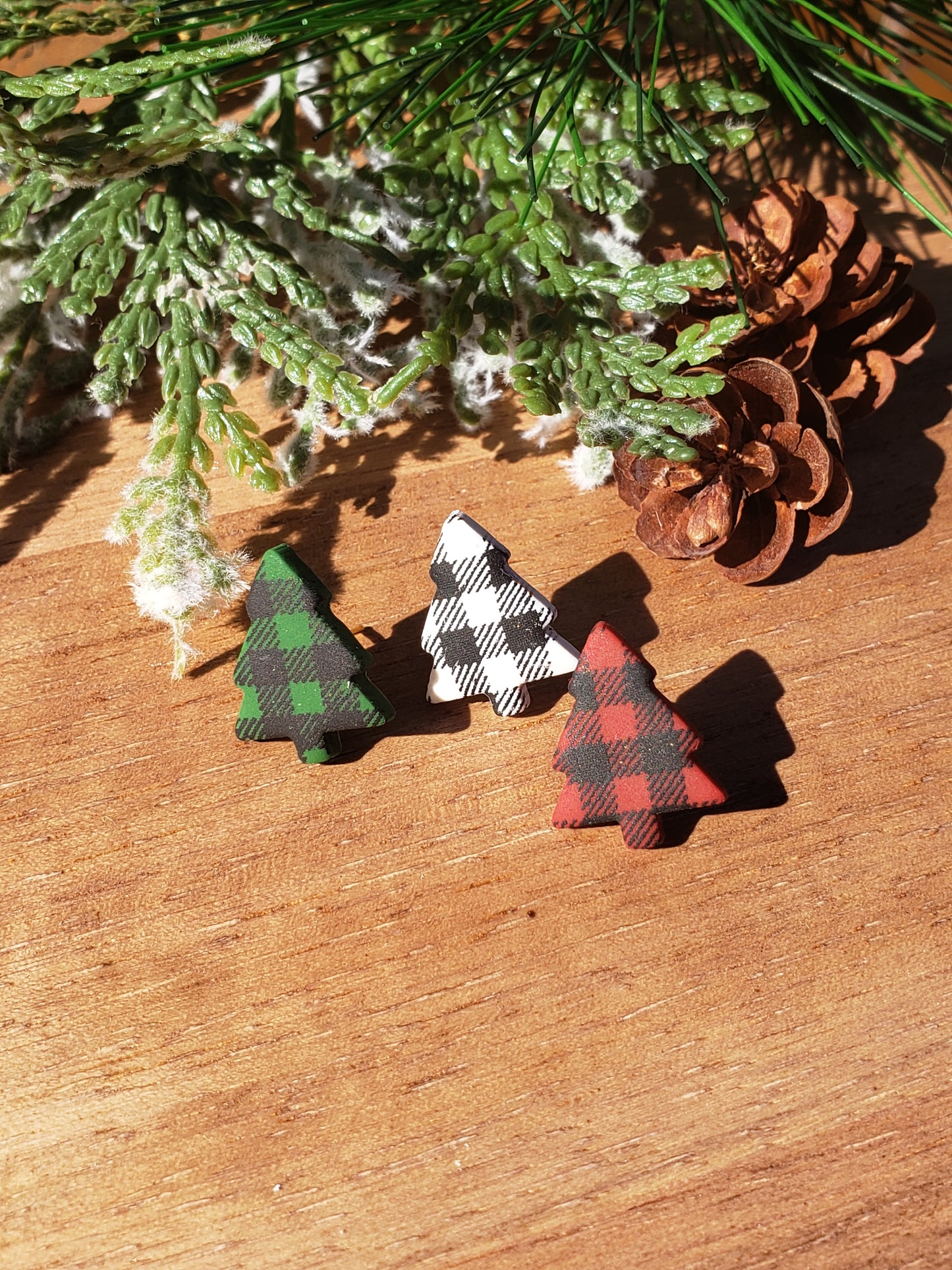 The Jasseline | Stud Earrings | Earrings | Polymer Clay Earrings | Christmas