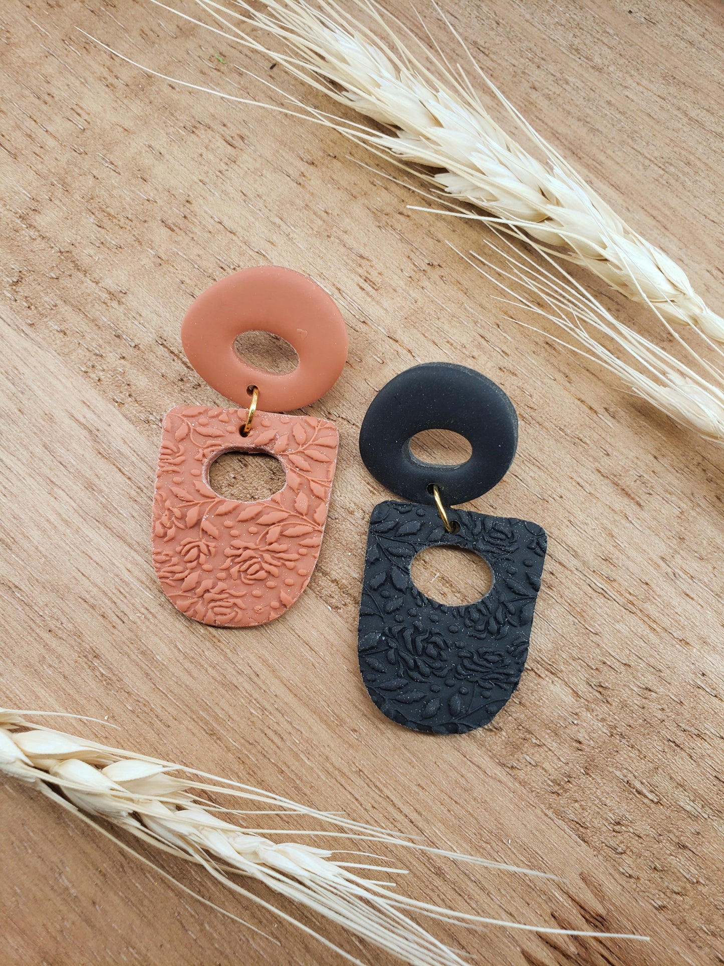 The Cerelia | Dangle Earrings | Terracotta Roots | Polymer Clay Earrings | Gift for Her