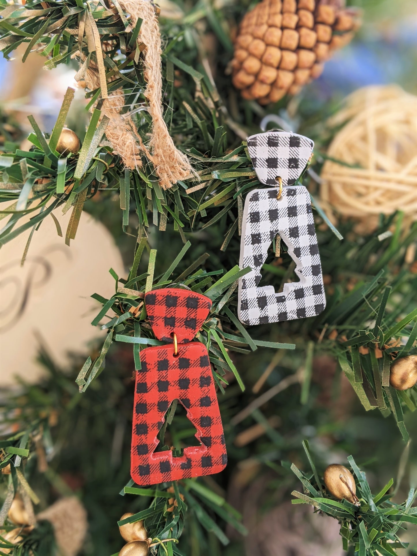 The Noelle | Dangle Earrings | Earrings | Polymer Clay Earrings | Christmas