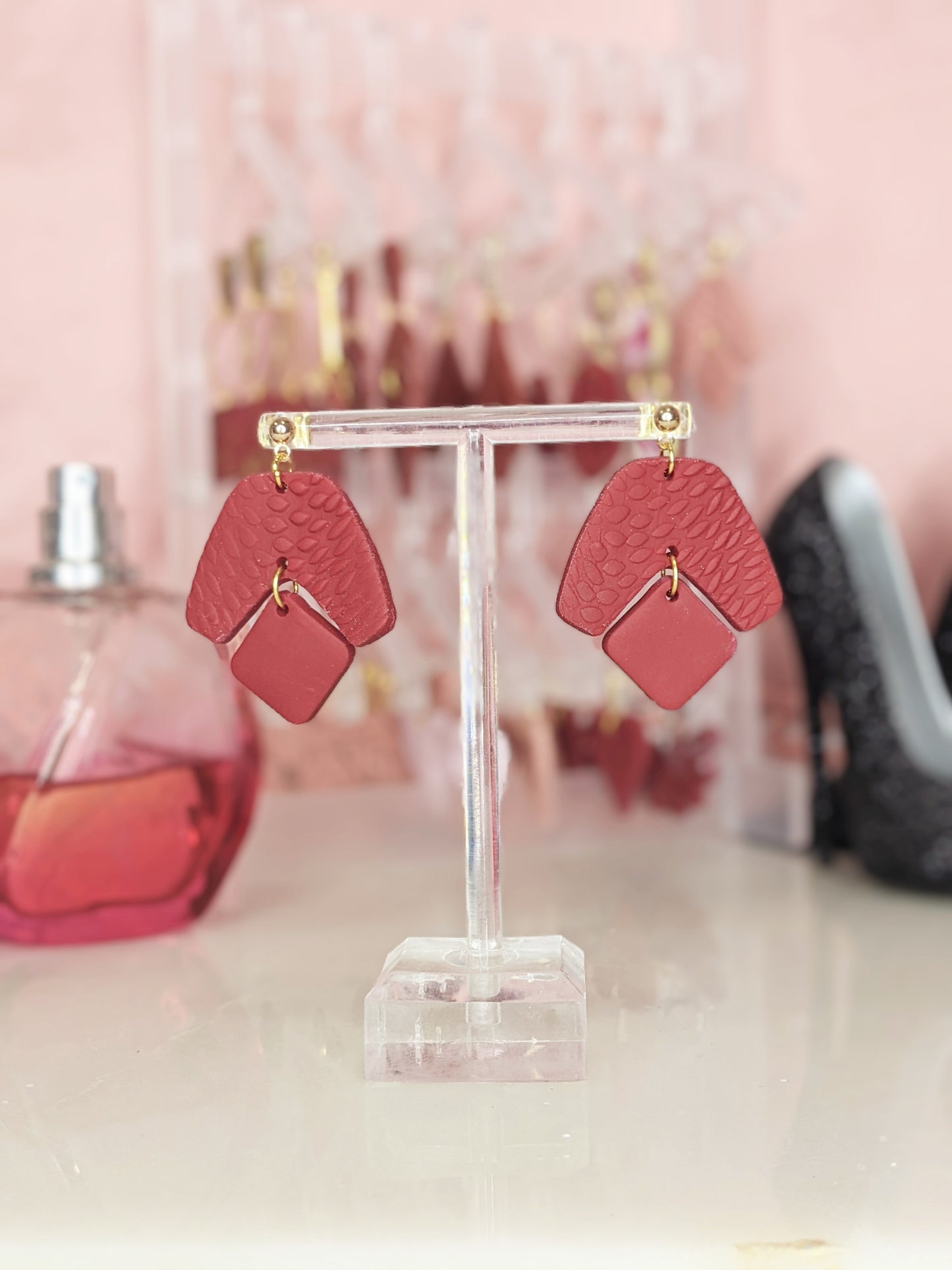The Te Quiero | Dangle Earrings | Earrings | Polymer Clay Earrings | Gift for Her