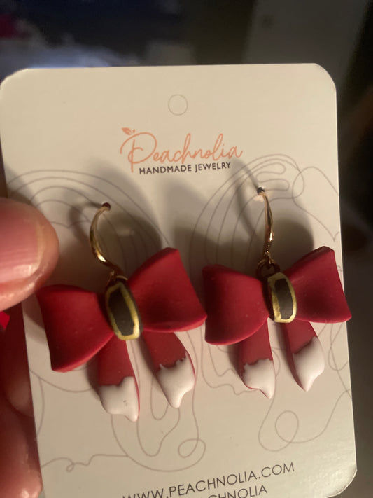 The Lucilda | Dangle Earrings | Polymer Clay Earrings | Christmas