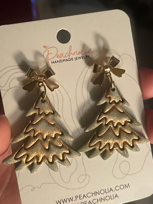 The Emmeline | Dangle Earrings | Polymer Clay Earrings | Christmas