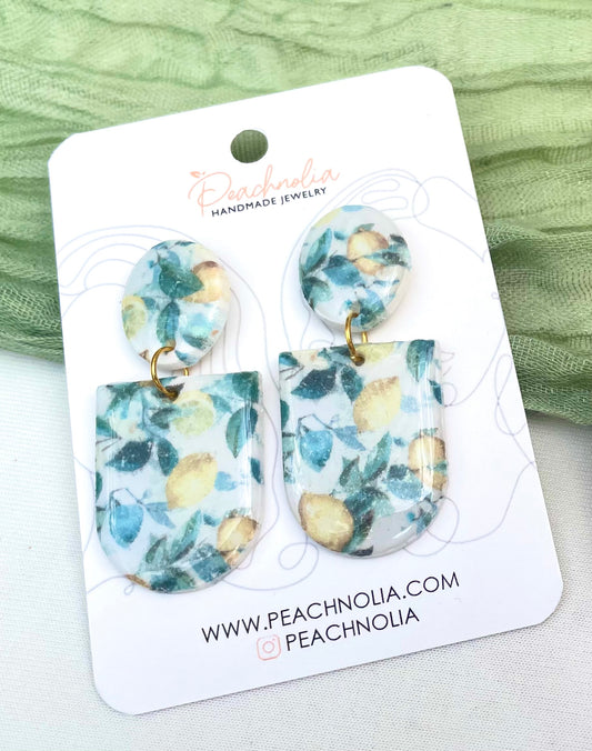 The Jovie | Dangle Earrings | Zest & Shine | Polymer Clay Earrings | Gift for Her
