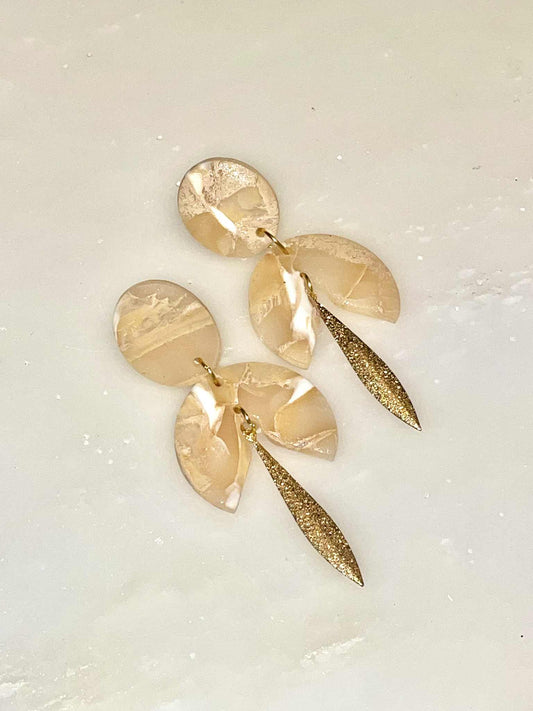 The Juno | Dangle Earrings | Marea Blanca | Polymer Clay Earrings | Gift to Her