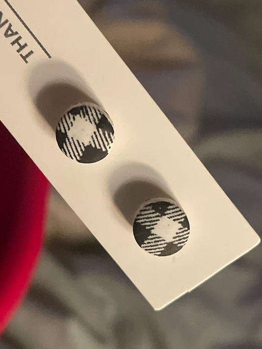 The Marilla | Tiny Apricot | Earrings | Polymer Clay Earrings | Christmas