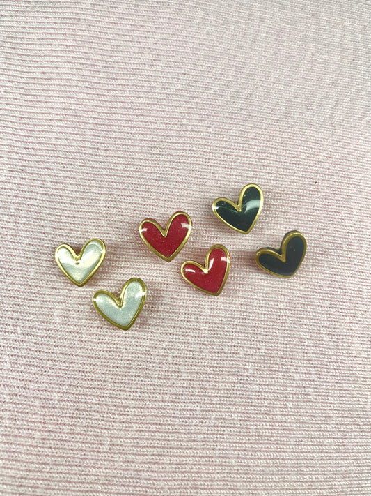 The Rocci | Stud Earrings | Signed Sealed Kissed | Polymer Clay Earrings | Gift to Her