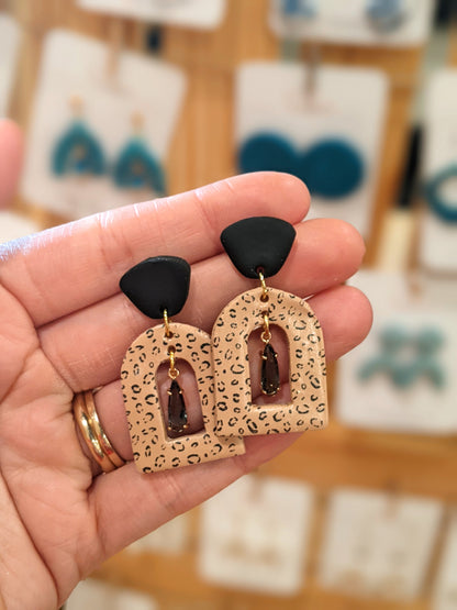 The Safara | Dangle Earrings | Earrings | Polymer Clay Earrings | Gift to Her