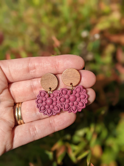 The Maple | Dangle Earrings | Earrings | Polymer Clay Earrings | Gift for her