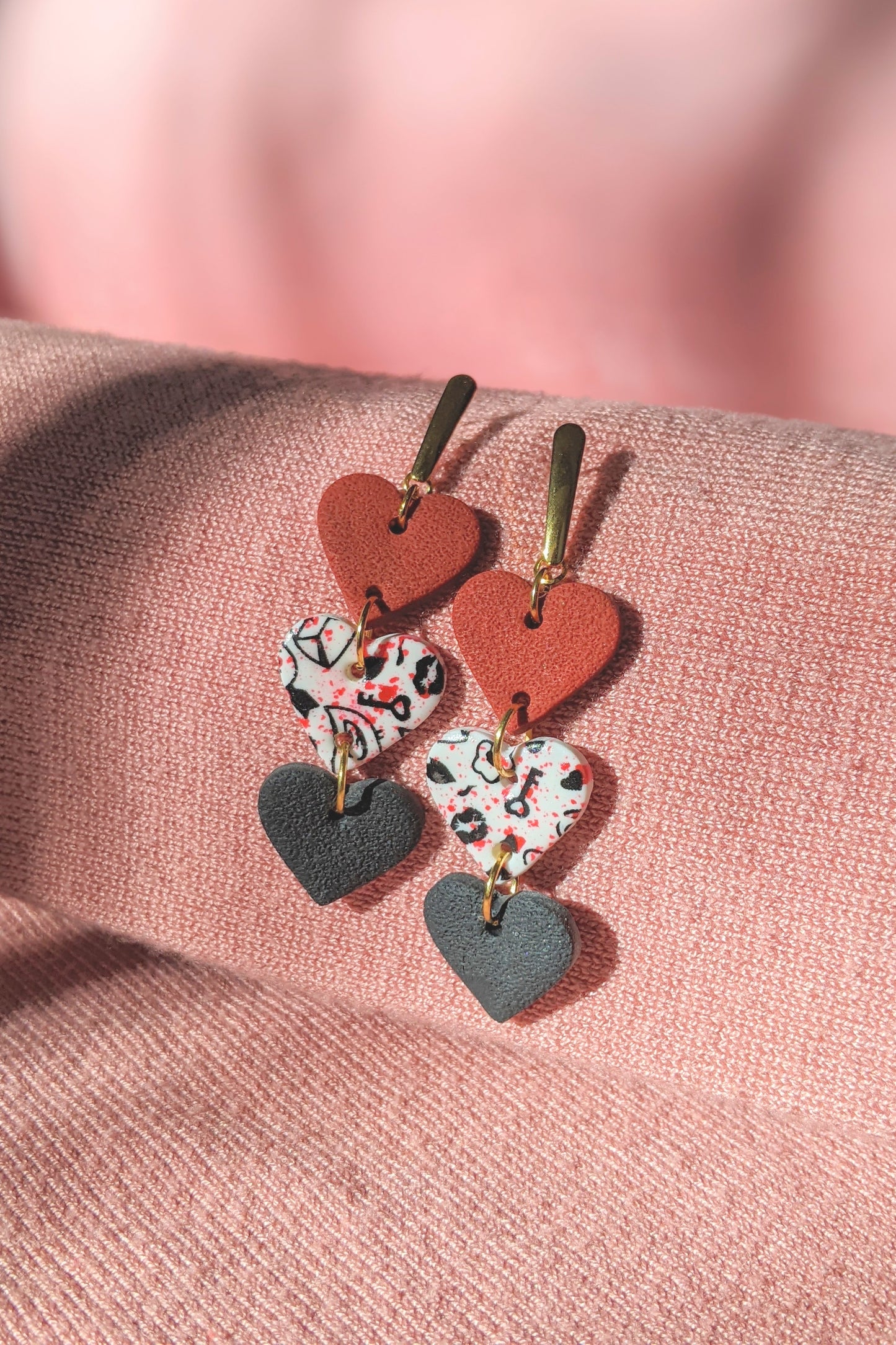 The Kinsley | Dangle Earrings | Polymer Clay Earrings | P.S Forever in my Heart