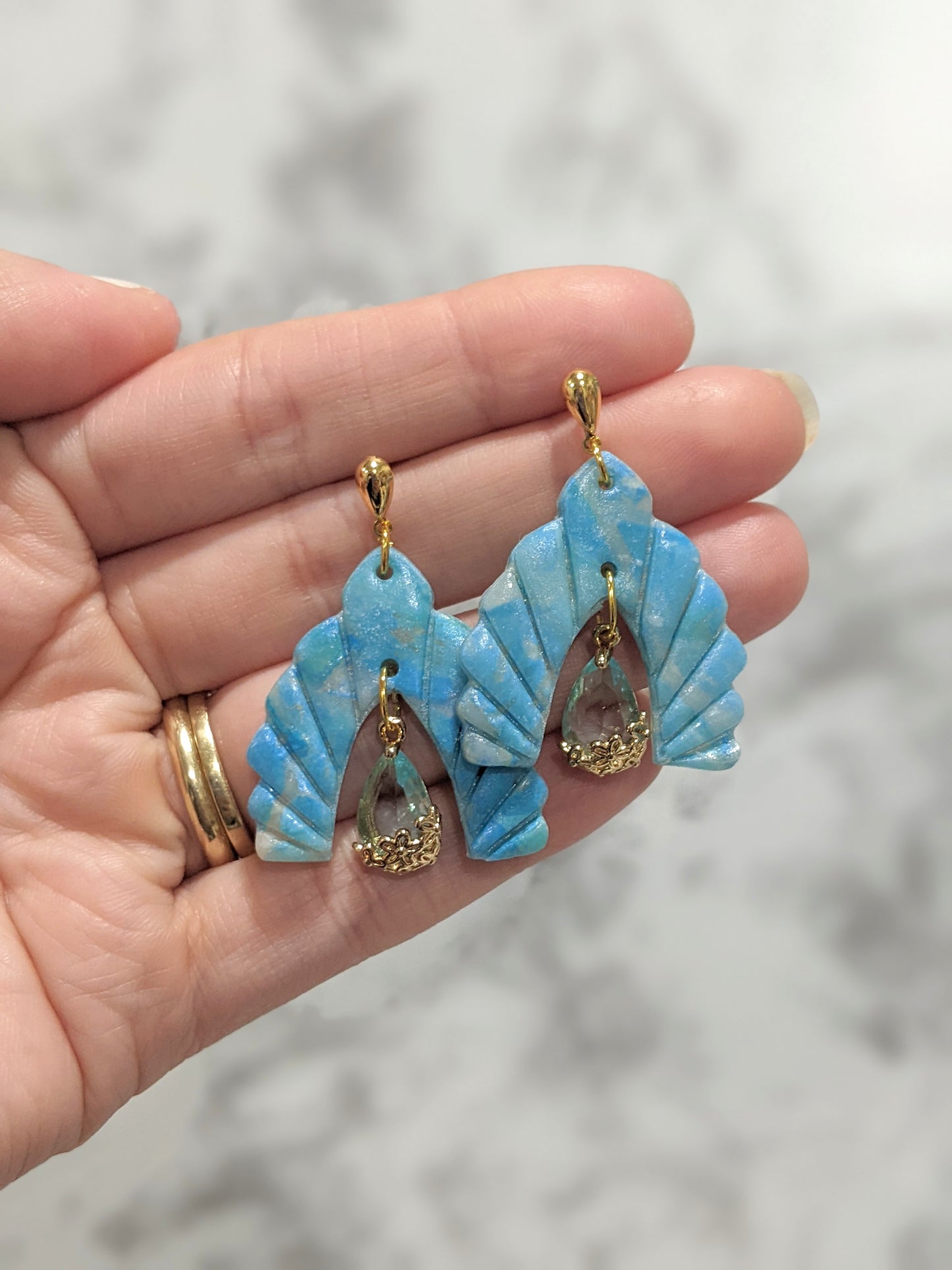 The Amalia | Dangle Earrings | Earrings | Polymer Clay Earrings | Gift to Her