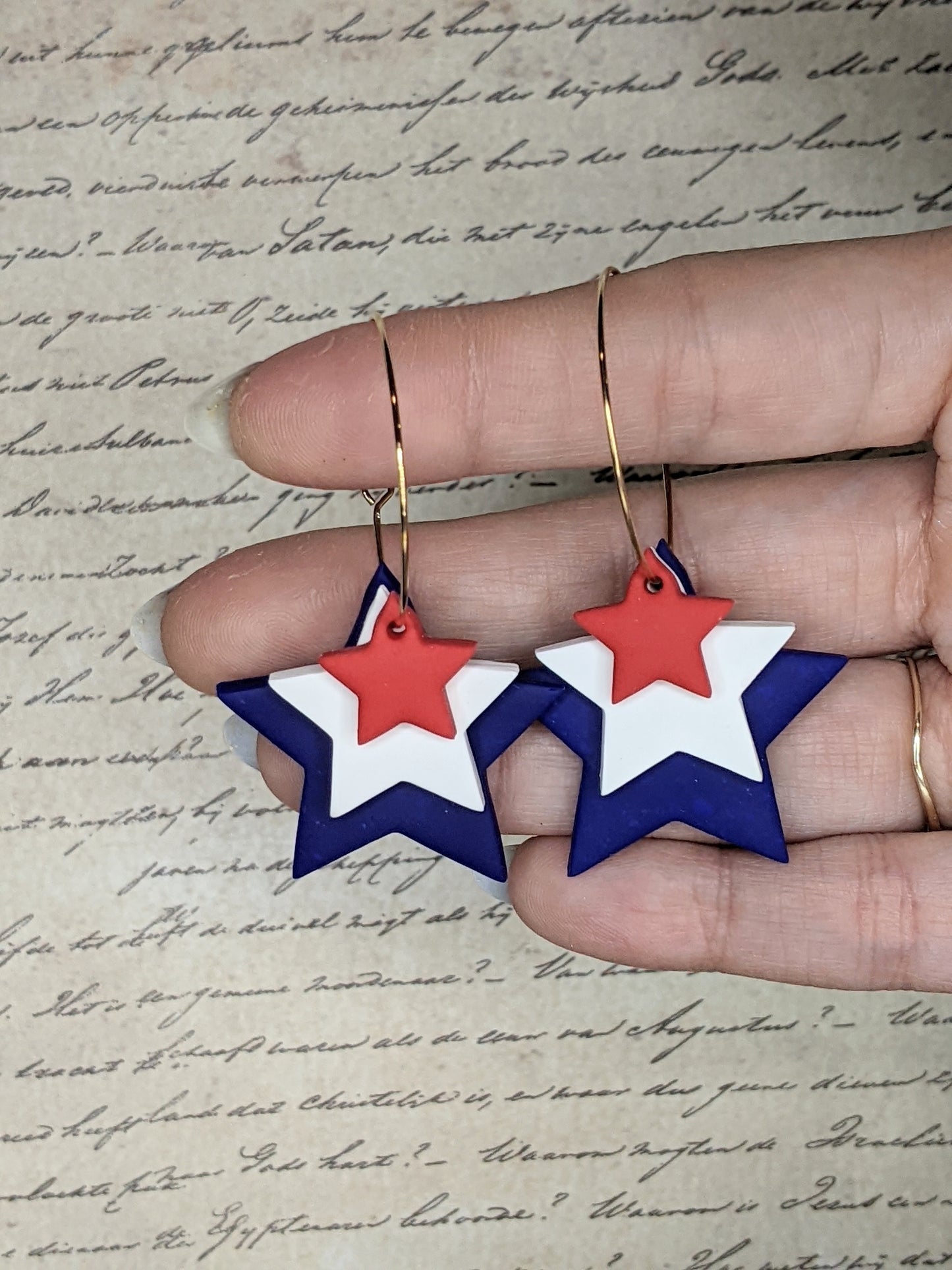 The Jefferson | Dangle Earrings | Earrings | Polymer Clay Earrings | Gift for Her