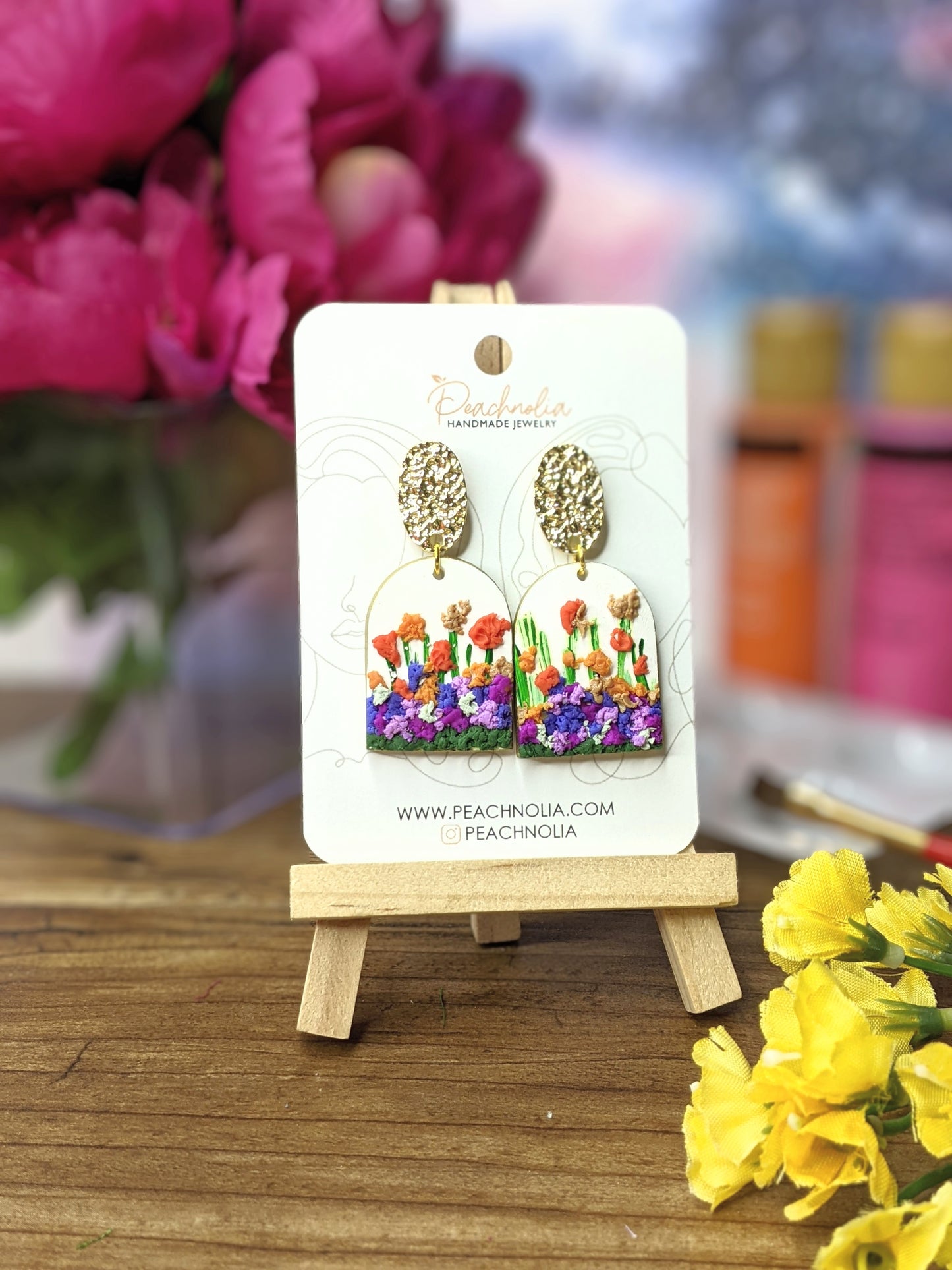 The Angelica | Dangle Earrings | Earrings | Polymer Clay Earrings | Gift to Her