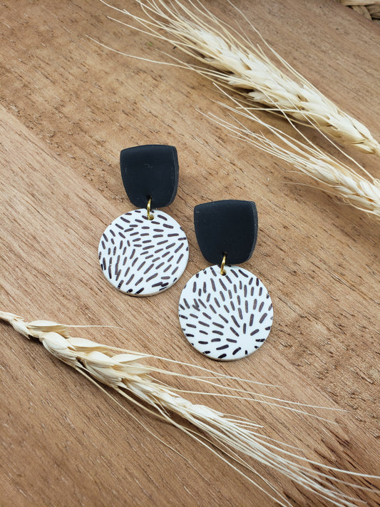The Aven | Dangle Earrings | Terracotta Roots | Polymer Clay Earrings | Gift for Her