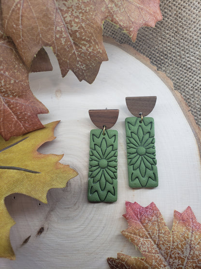 The Marguerite | Dangle Earrings | Earrings | Polymer Clay Earrings | Gift for Her