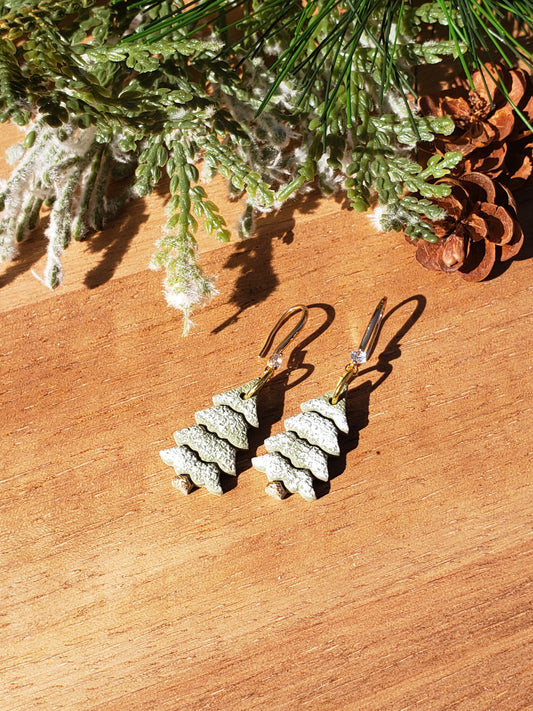 The Emily | Dangle Earrings | Polymer Clay Earrings | Christmas