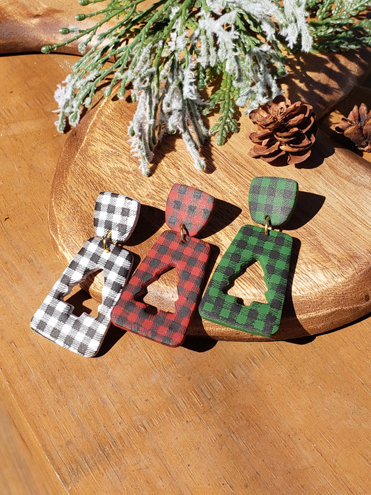 The Noelle | Dangle Earrings | Earrings | Polymer Clay Earrings | Christmas