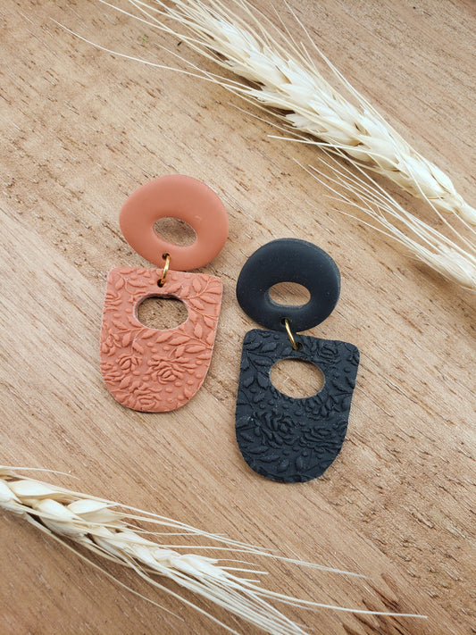 The Cerelia | Dangle Earrings | Terracotta Roots | Polymer Clay Earrings | Gift for Her