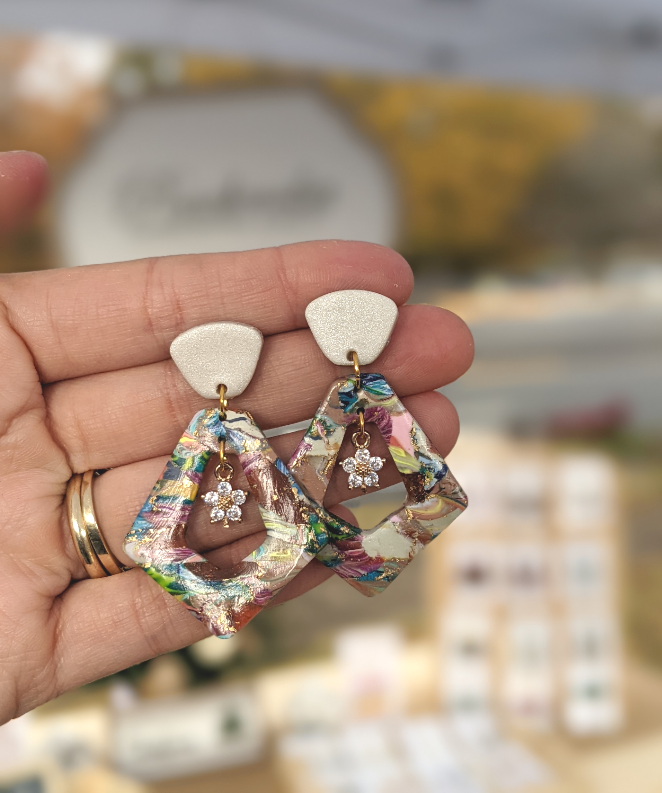 The Kylee | Dangled Earrings | Earrings | Polymer Clay Earrings | Gifts for Her