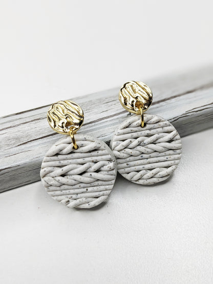 The Cotton | Dangle Earrings | Earrings | Polymer Clay Earrings | Gift to Her