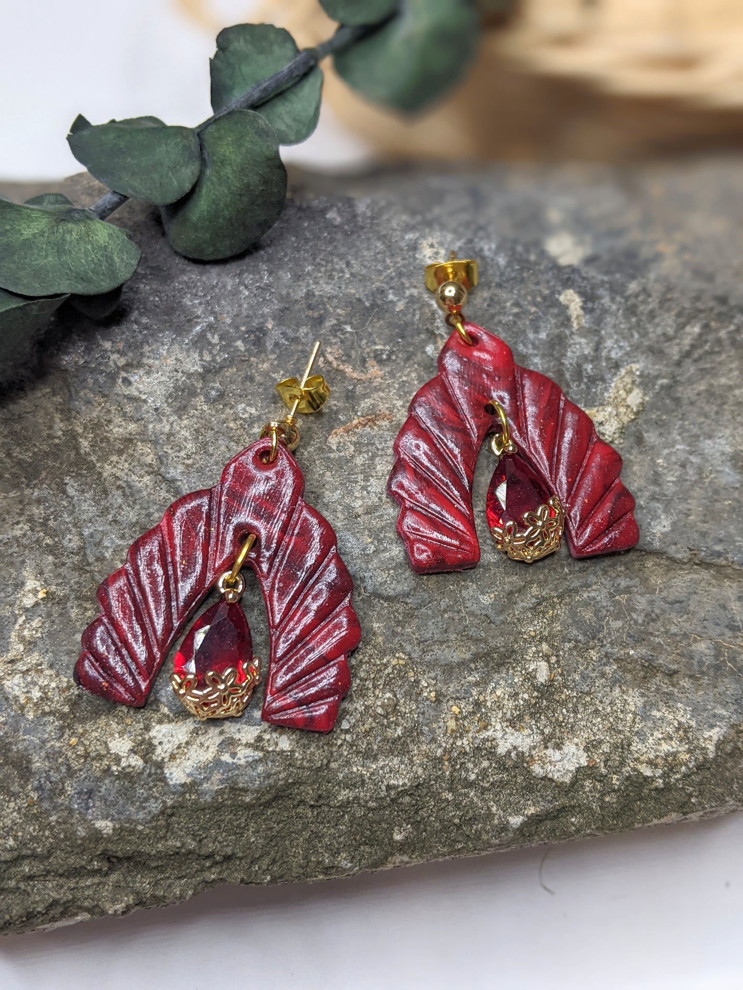 The Genesis | Dangle Earrings | Earrings | Polymer Clay Earrings | Gift to Her