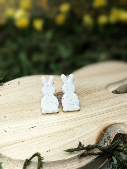 The Bunny | Post Earrings | Earrings | Polymer Clay Earrings | Gift to Her