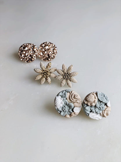 The Tess | Post Earrings | Earrings | Polymer Clay Earrings | Gift for her