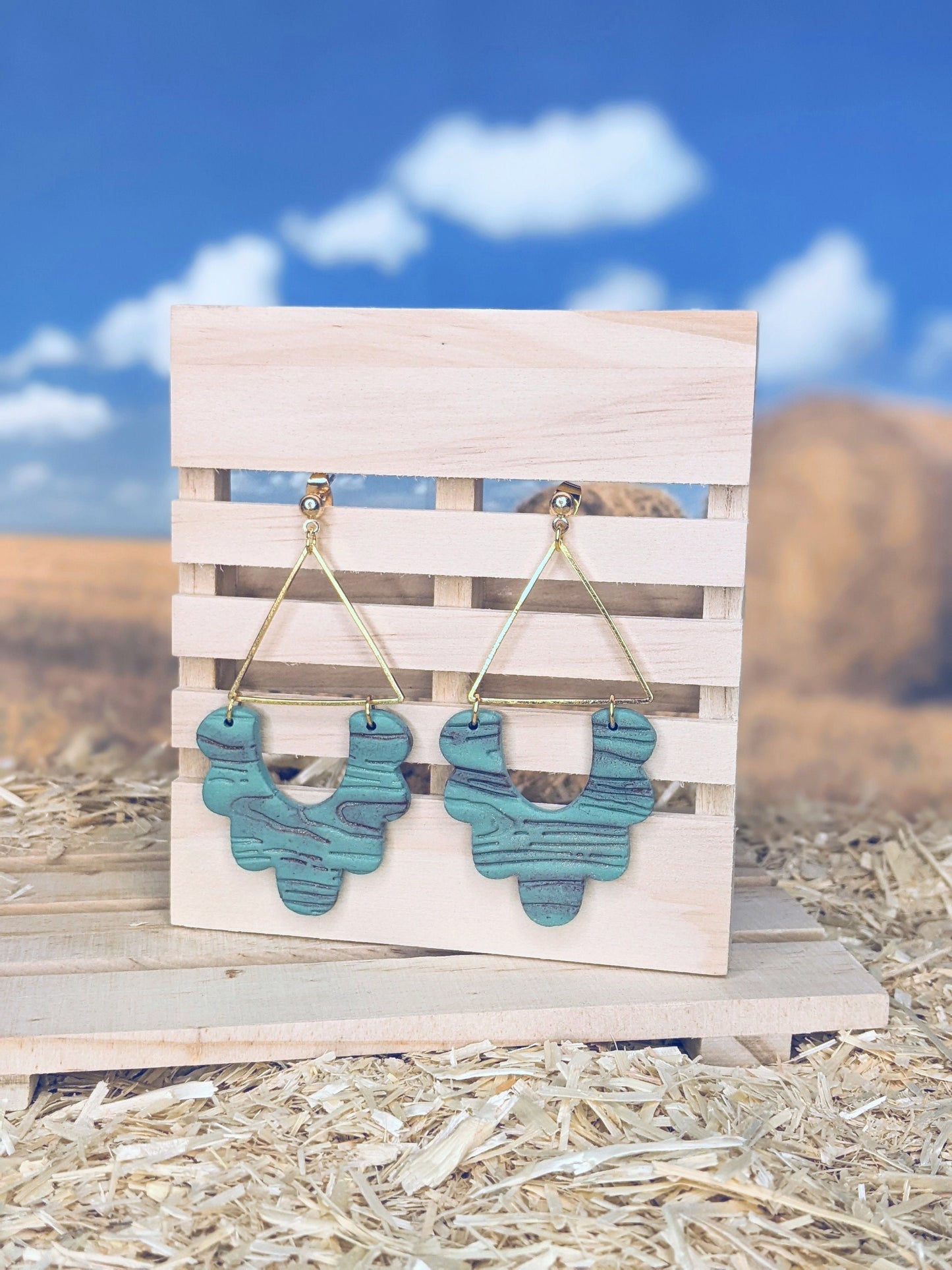 The Jarrahdale | Dangle Earrings | Earrings | Polymer Clay Earrings | Gift to Her